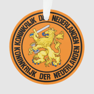 Niederländische RundEmblem Ornament