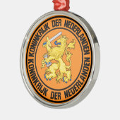 Niederländische RundEmblem Ornament Aus Metall (Links)