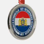 Niederländische RundEmblem Ornament Aus Metall (Rechts)
