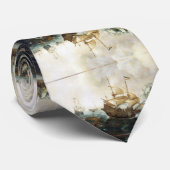 Niederländische Schiffe in den 1600ern Krawatte (Gerollt)