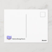 Niederländische Schmetterlinge Namen Postkarte (Rückseite)