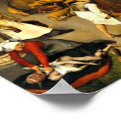 niederländische Sprichwörter, ein Bild von Pieter  Poster (Ecke)