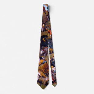 Niederländische Sprichwörter, Pieter Bruegel der Ä Krawatte