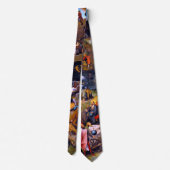 Niederländische Sprichwörter, Pieter Bruegel der Ä Krawatte (Rückseite)