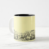 Niederländische Stadthäuser Zweifarbige Tasse (Vorderseite Links)