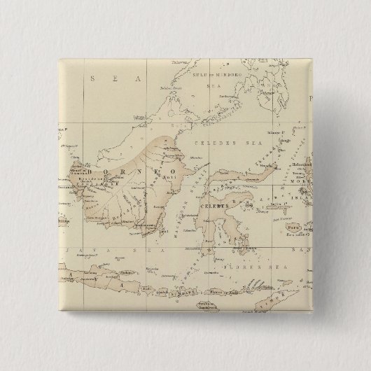 Niederländische Versammlungen auf dem indischen Ar Button (Vorderseite)