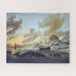 Niederländische Walfänger Spitzbergen Abraham Stor Puzzle