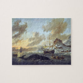 Niederländische Walfänger Spitzbergen Abraham Stor Puzzle