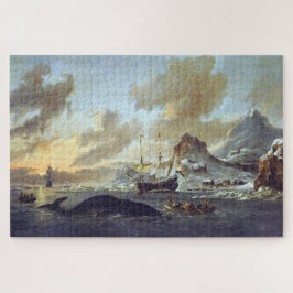 Niederländische Walfänger Spitzbergen Abraham Stor Puzzle