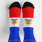 Niederländische Wappenflagge Socken (Oben)