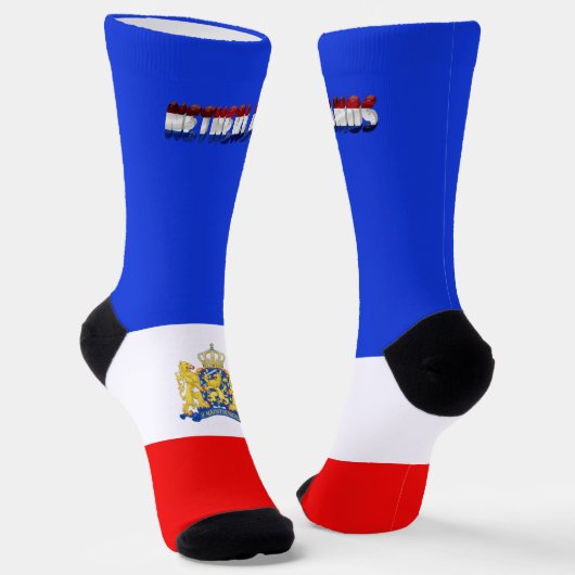 Niederländische Wappenflagge Socken (Gewinkelt)