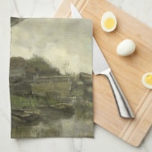 Niederländische Windmühle, Jakob Maris Küchentuch (Viertel Falte)