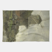 Niederländische Windmühle, Jakob Maris Küchentuch (Horizontal)