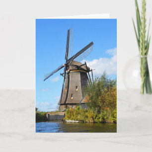 Niederländische Windmühle Karte