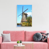 Niederländische Windmühle Leinwanddruck (Insitu (Wohnzimmer))