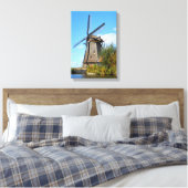 Niederländische Windmühle Leinwanddruck (Insitu (Schlafzimmer))
