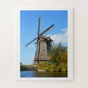 Niederländische Windmühle Puzzle