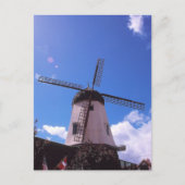 Niederländische Windmühle, Solvang CA Postkarte (Vorderseite)