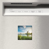 Niederländische Windmühlen | Rotterdam, Holland, F Magnet (In Situ (Geschirrspüler))