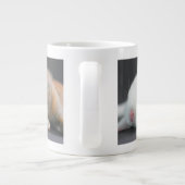 Niederländische Zwergkaninchen Jumbo-Tasse (Rückseite)
