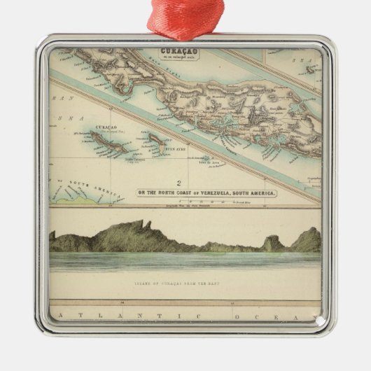 Niederländischer Besitz Silbernes Ornament (Vorne)