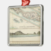 Niederländischer Besitz Silbernes Ornament (Links)