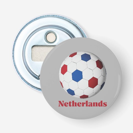 Niederländischer Fußball Flaschenöffner (Vorderseite)