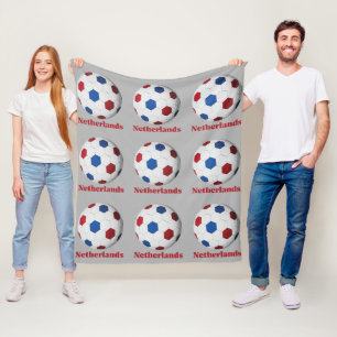 Niederländischer Fußball Fleecedecke