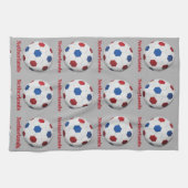 Niederländischer Fußball Geschirrtuch (Horizontal)