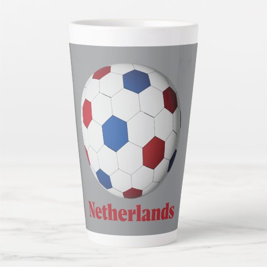 Niederländischer Fußball Milchtasse (Vorderseite)