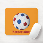 Niederländischer Fußball Mousepad (Mit Mouse)