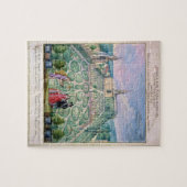 Niederländischer Garten, 1650 (w/c auf Papier) Puzzle (Horizontal)