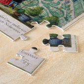 Niederländischer Garten, 1650 (w/c auf Papier) Puzzle (Seite)