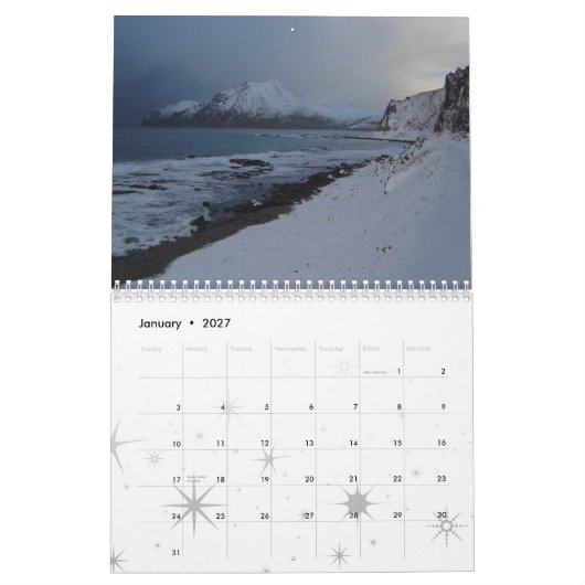Niederländischer Hafen, Alaska 2012 Kalender (Jan 2027)