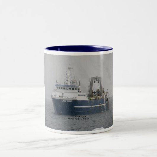 Niederländischer Hafen, Alaska:  F/T Kap Hoorn, Zweifarbige Tasse (Mittel)