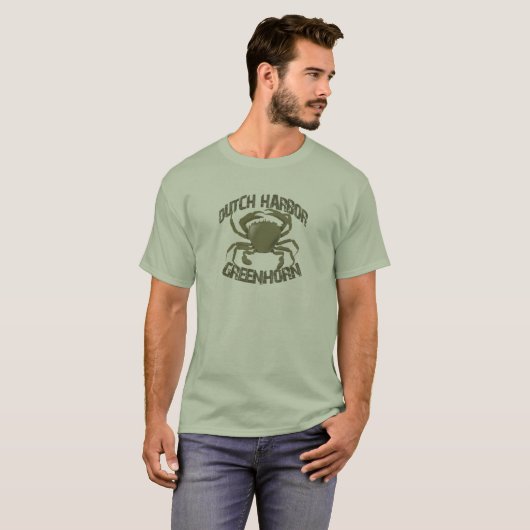 Niederländischer HafenGreenhorn T-Shirt (Vorne ganz)