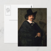 Niederländischer Herr Postkarte (Vorne/Hinten)