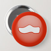 Niederländischer hölzerner Schuh Button (Vorne & Hinten)