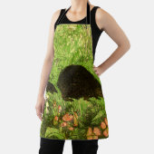 Niederländischer Jugendstil-Igel und Babys Schürze (InSitu)