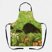 Niederländischer Jugendstil-Igel und Babys Schürze (Vorderseite)