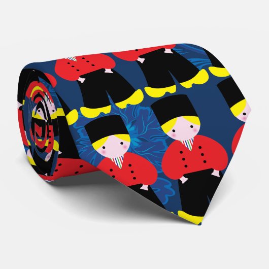 Niederländischer Junge Krawatte (Gerollt)