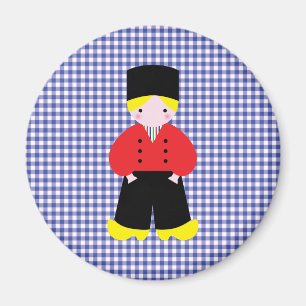 Niederländischer Junge Magnet