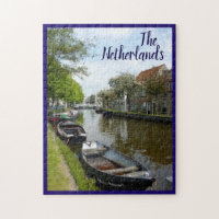 Niederländischer Kanal u. Boote