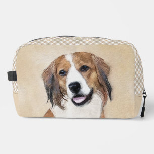Niederländischer Kooikerhondje Malerei Haustier Hu Waschbeutel
