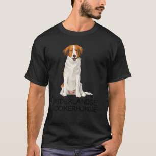 Niederländischer Kooikerhondje Verrückter Hund T-Shirt