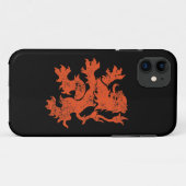 Niederländischer Löwe Case-Mate iPhone Hülle (Rückseite (Horizontal))