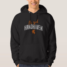 Niederländischer MottoHoodie, Ik Zal Handhaven Hoodie