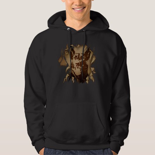 Niederländischer Schäfer - Dutchie Hoodie (Vorderseite)