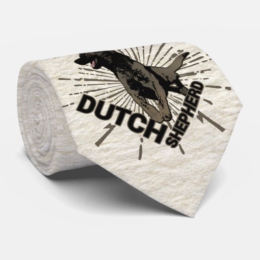 Niederländischer Schäfer-Hund Krawatte (Gerollt)