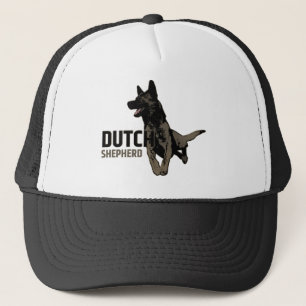 Niederländischer Schäfer-Hund Truckerkappe